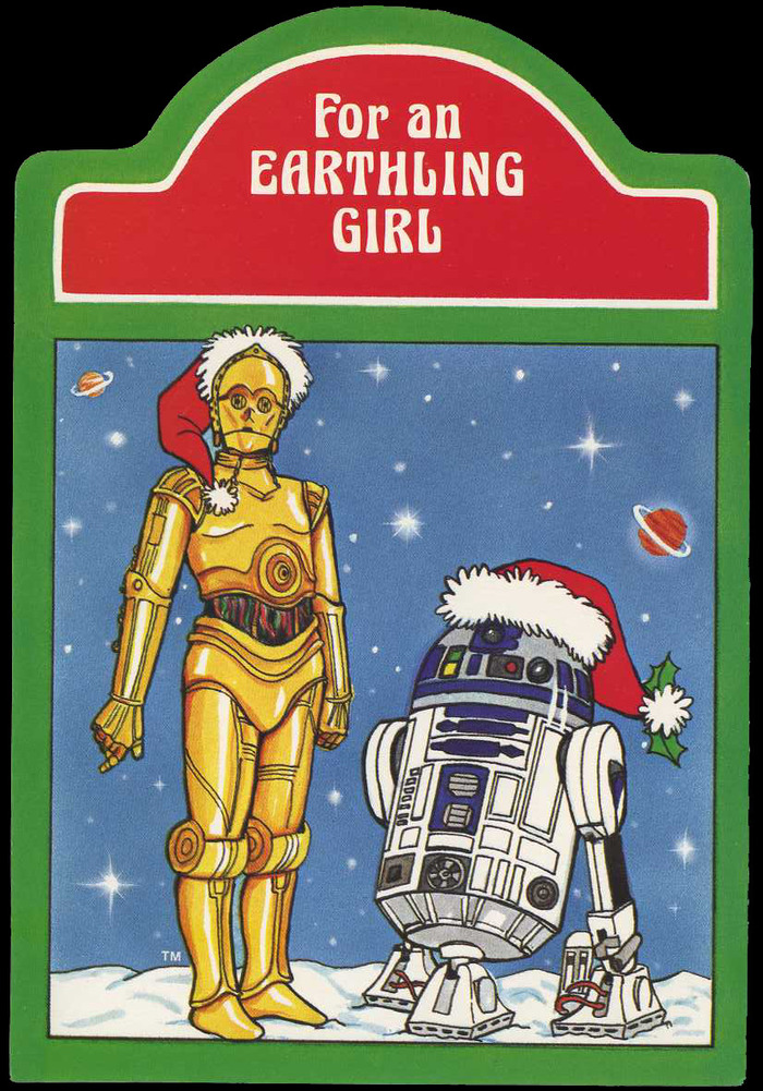 Star Wars Christmas cards (1977) 2