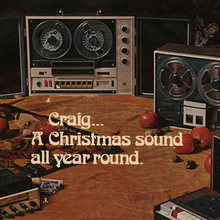 “A Christmas sound all year round” ad by Craig Tape Recorders