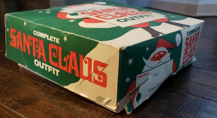 Complete Santa Claus Outfit packaging 3