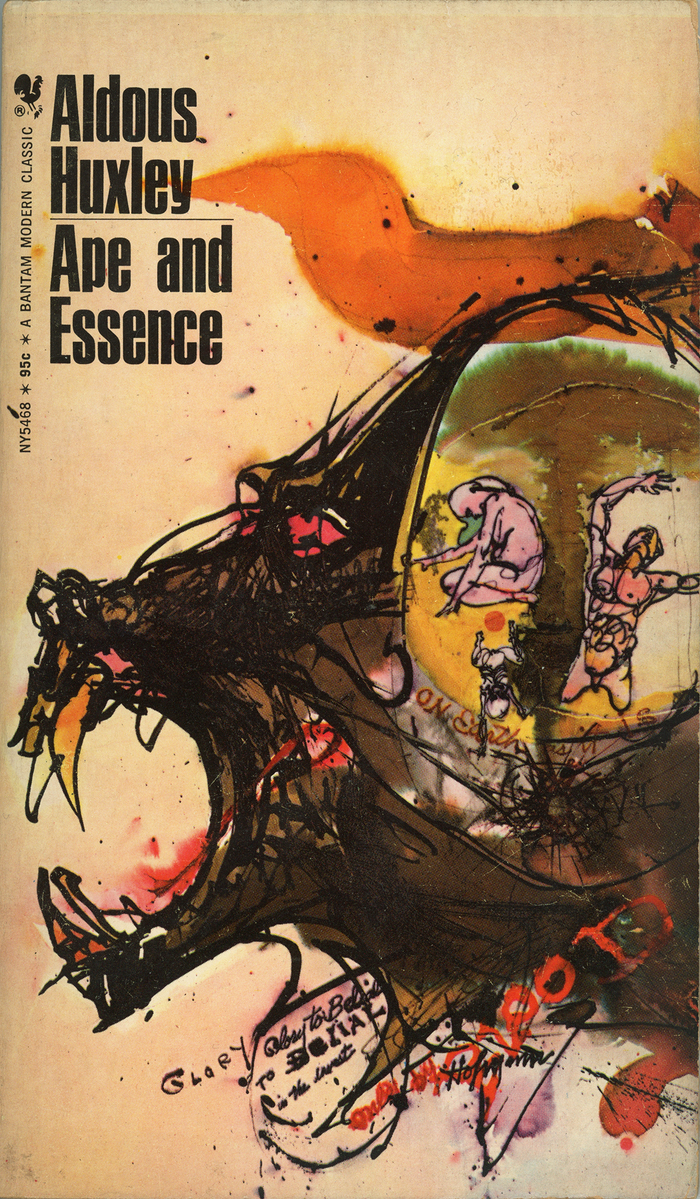 Ape and Essence by Aldous Huxley (Bantam, 1968)