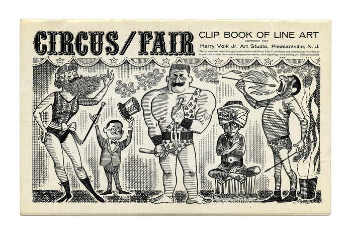 “Circus/Fair” (No. 362), ft. , Venus breit halbfett, , and .