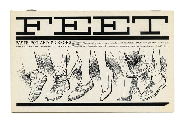 “Feet” (PP&amp;S No. 51) appears to be modeled after  (or ). It’s paired with  in two widths.