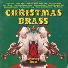 <span><span>The Monterey Brass – </span></span><cite>Christmas Brass </cite>album art