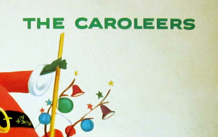 Detail with the band name in all-caps 