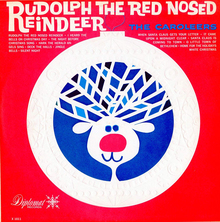 The Caroleers – <cite>Rudolph The Red Nosed Reindeer</cite> album art
