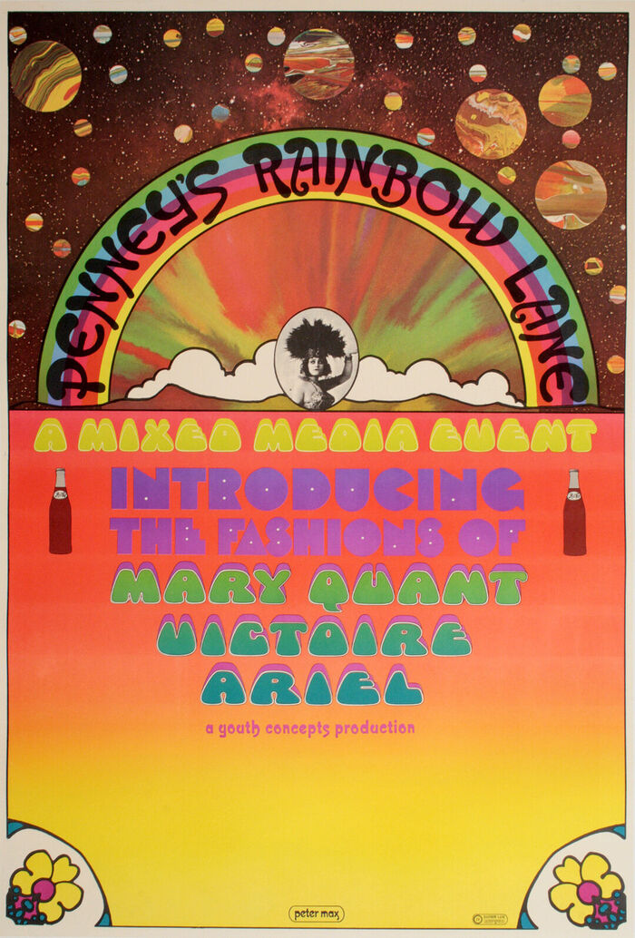 “Penney’s Rainbow Lane” poster