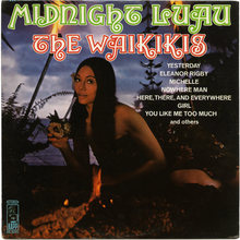 The Waikikis – <cite>Midnight Luau</cite> album art