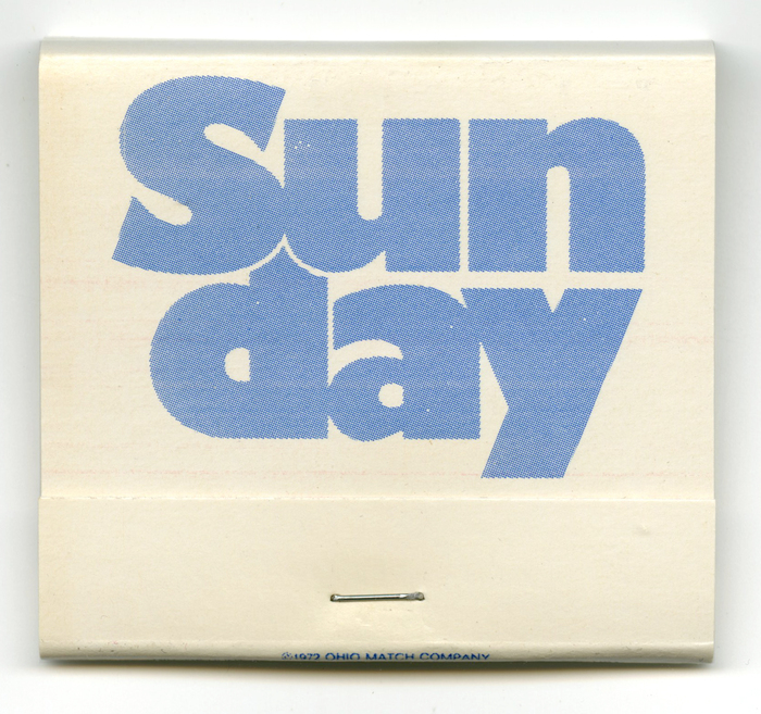 Sunday is set in Gill Kayo