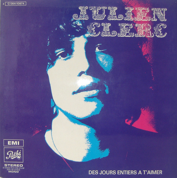 Des Jours Entiers À T’Aimer, second LP, Pathé, 1970. Photography by Jean-Marie Périer.