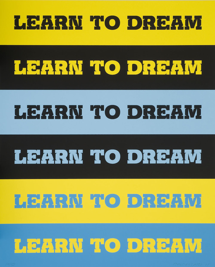 Learn to Dream by John Baldessari 2