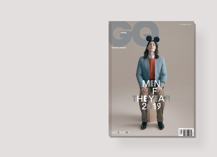 GQ Korea magazine, December 2019, “Men of the Year” 4