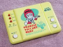 <cite>Penguin Village Wars</cite> handheld game, Animest logo