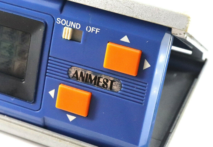 The Animest logo in all-caps Amelia also appeared on other Popy games, like Space Cobra.