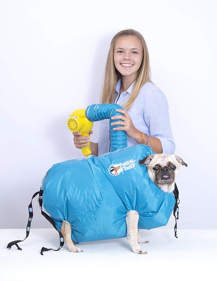 Puff-N-Fluff dog dryer 3