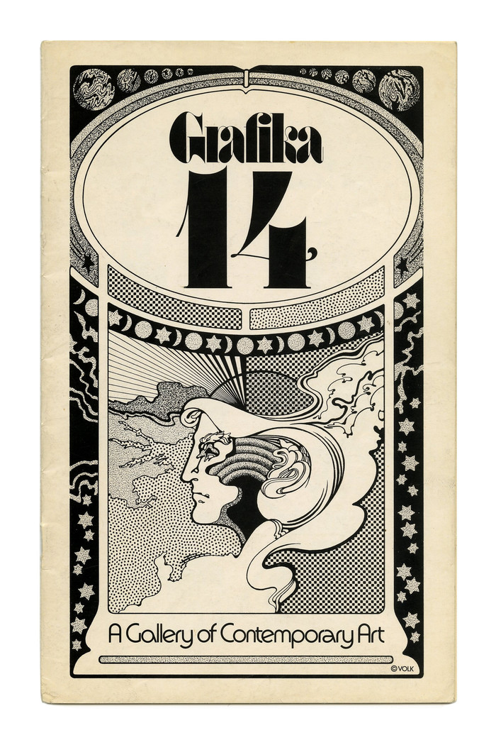 Grafika 14 (1972). “A Gallery of Contemporary Art” is in tightly spaced .