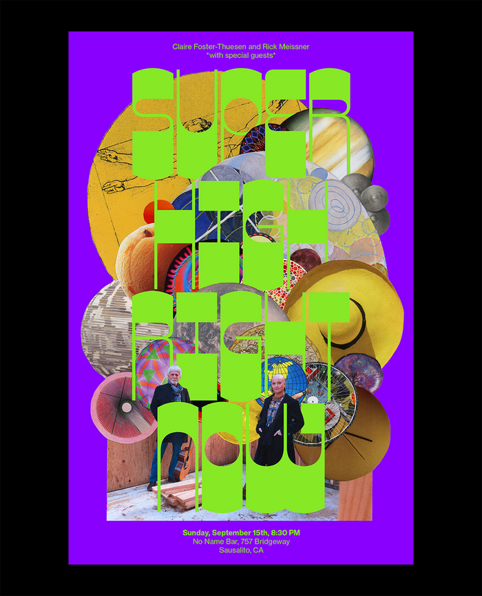 Super High Right Now tour poster series 4