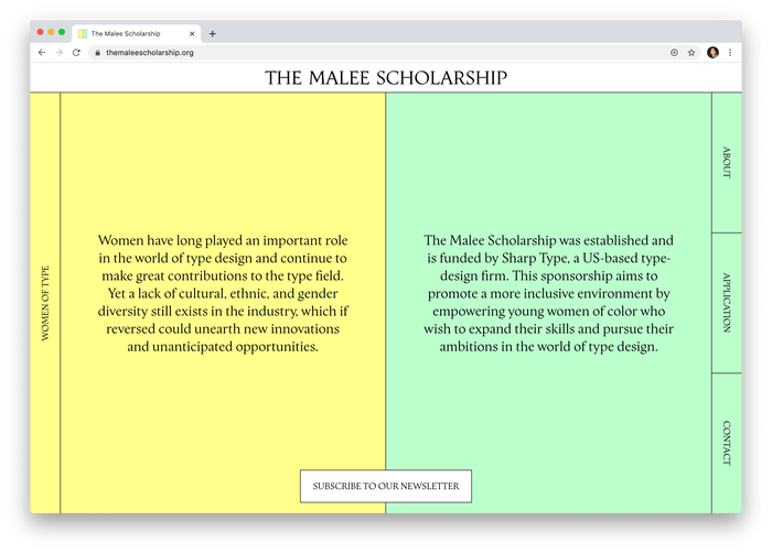 The Malee Scholarship 1