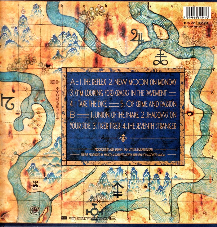 Duran Duran – Seven and the Ragged Tiger album art 3