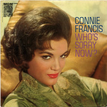 <cite>Who’s Sorry Now?</cite> – Connie Francis