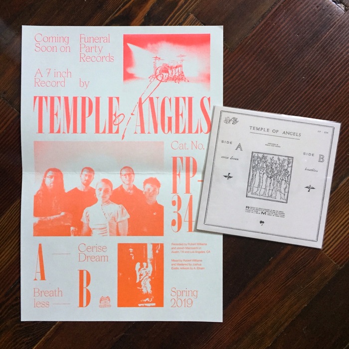 Temple of Angels – “Cerise Dream”&nbsp;/ “Breathless” poster