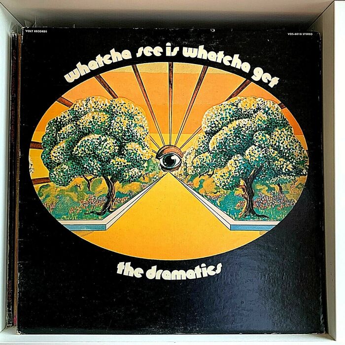 The Dramatics – Watcha See Is Whatcha Get album art 1