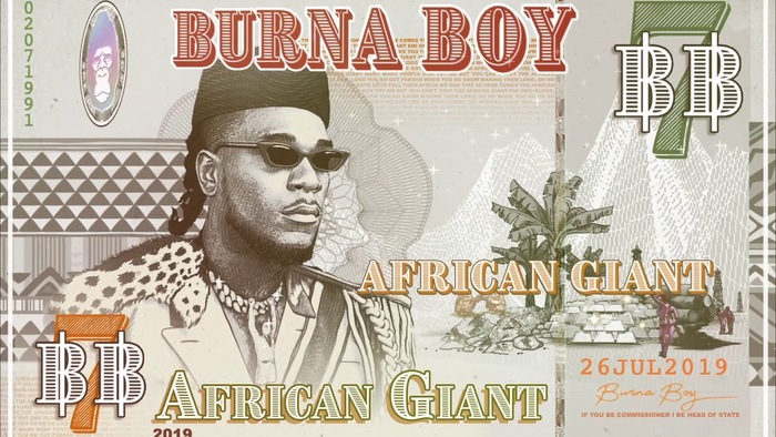 Burna Boy – African Giant album art 4