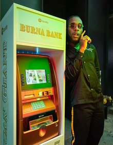 Burna Boy – <cite>African Giant</cite> album art