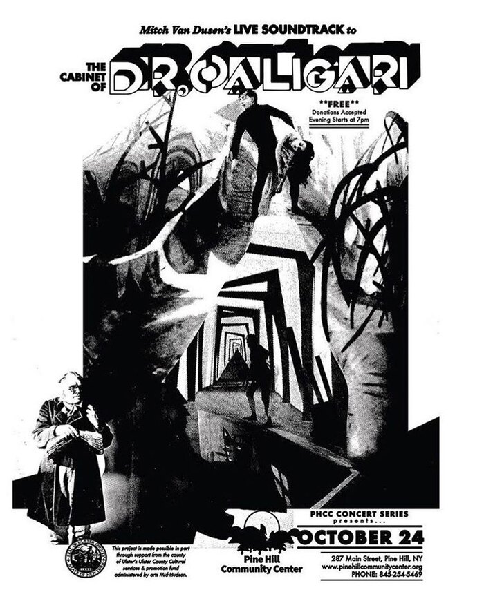 Mitch Van Dusen – The Cabinet of Dr. Caligari poster