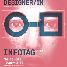 Berufskolleg Grafik-Design Lahr, Infotag 2019 poster