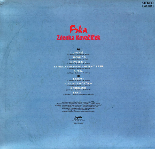 Zdenka Kovačiček – Frka album art 2