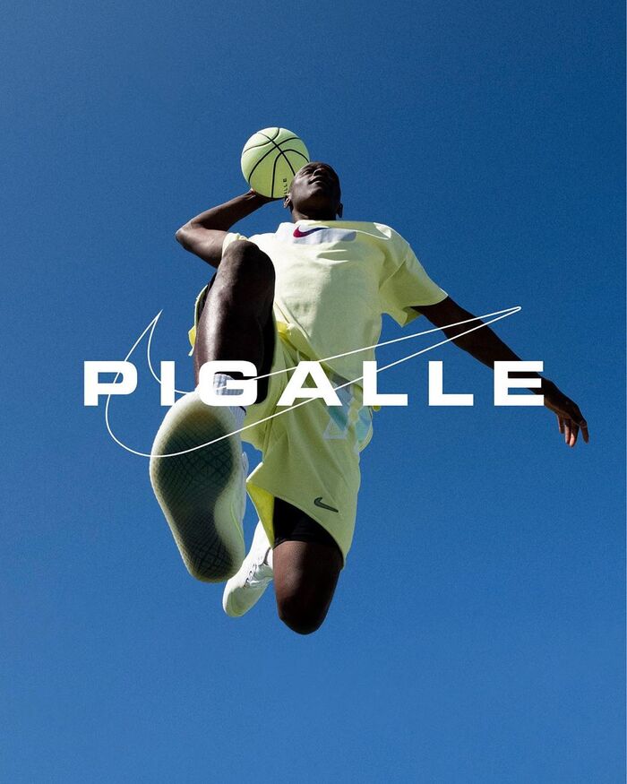 Pigalle x Nike clothing & basketball courts 5