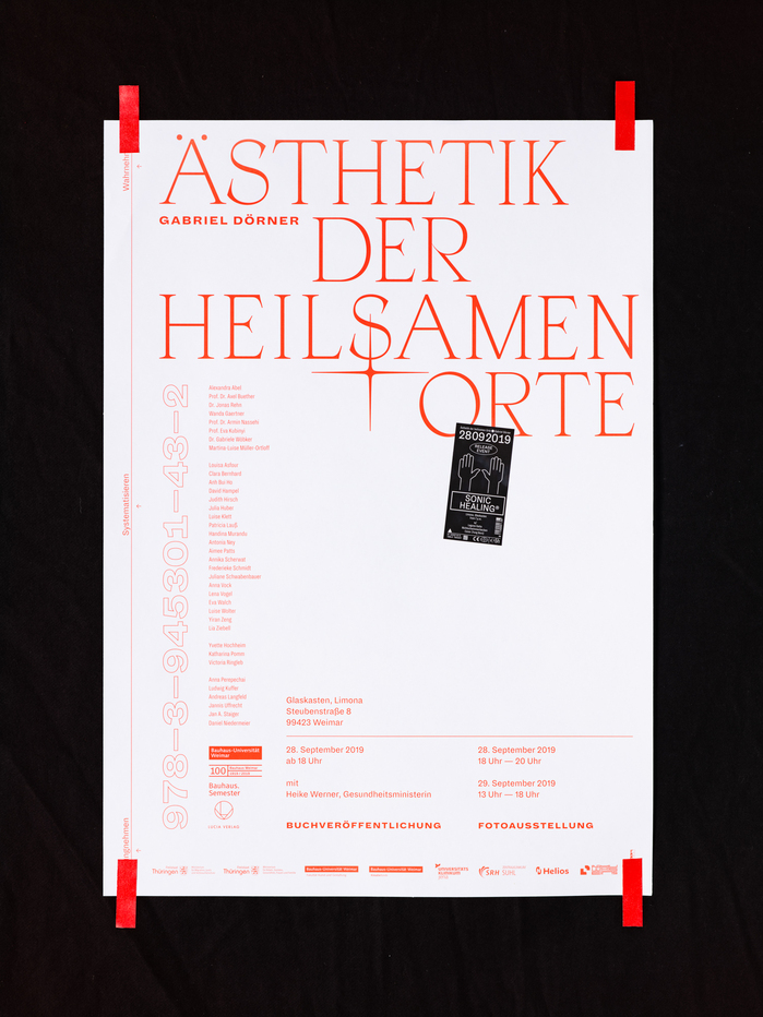 Poster for the release event