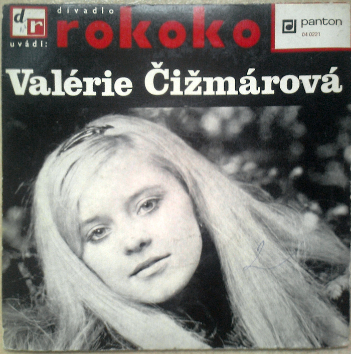 Val&eacute;rie Čižm&aacute;rov&aacute; &ndash; &ldquo;Sunny&rdquo; / &ldquo;Ček&aacute;m&rdquo; (Panton, 1969) single cover 1