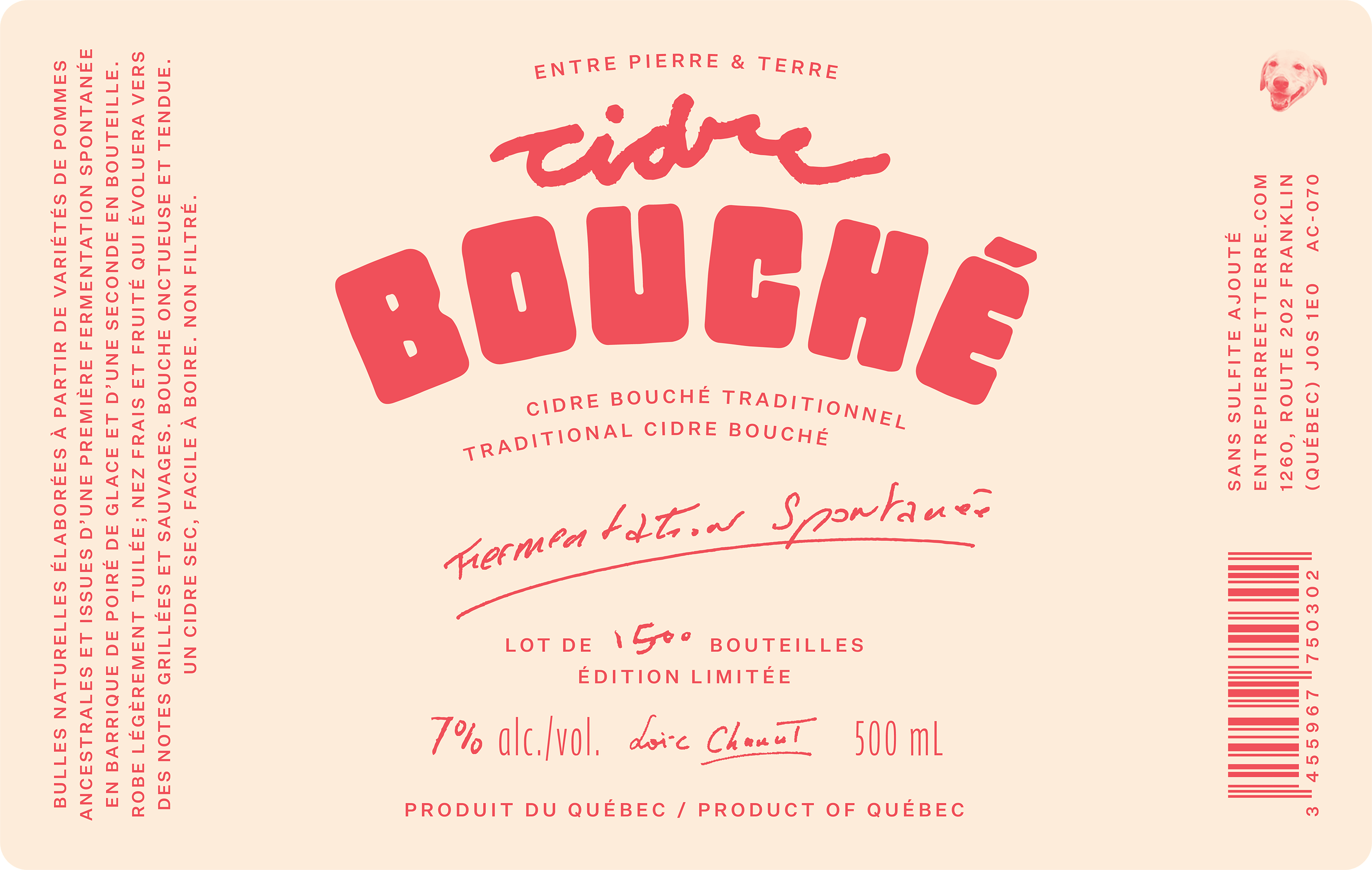 “Entre Pierre &amp; Terre” orchard ciders 6