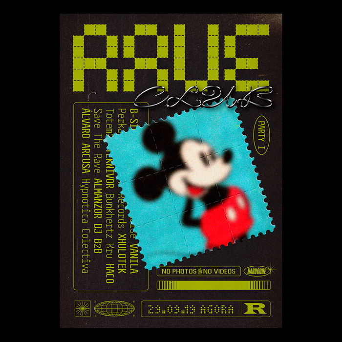 Rave Club poster series 2