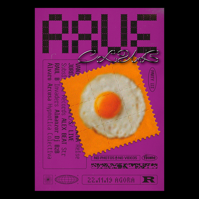 Rave Club poster series 3