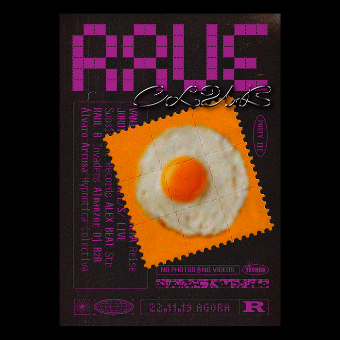 Rave Club poster series 4