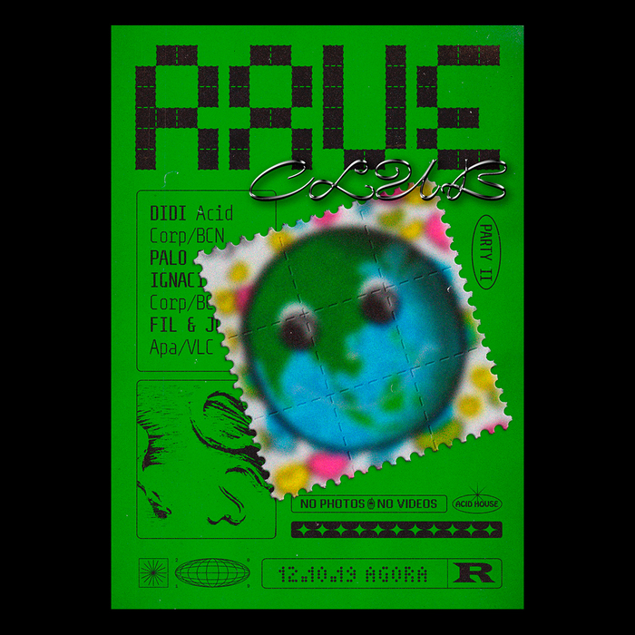 Rave Club poster series 5