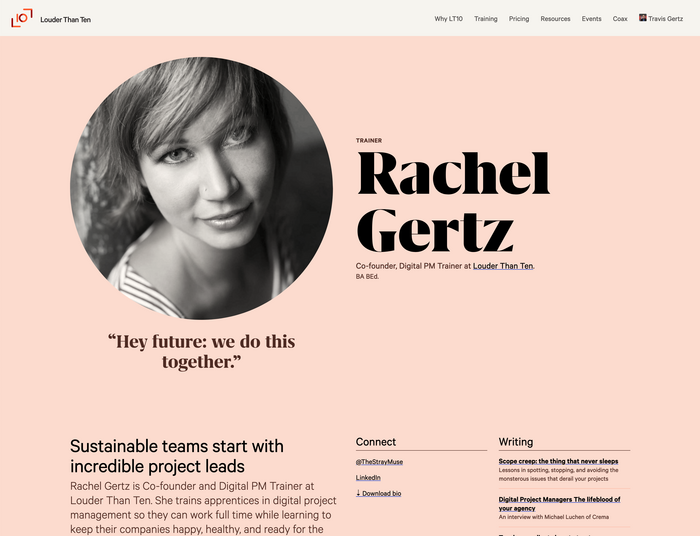 User profile
