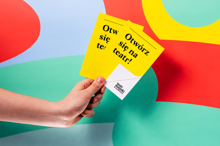 Otwórz się na teatr! – Teatr Miejski w Gliwicach identity 3