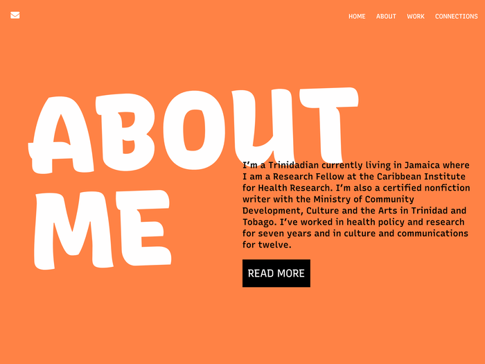 A vibrant color palette and subtle rotations on big headlines strike and energetic and inviting tone throughout the site. All-caps headlines use Recursive's Casual styles (CASL=1) to be bold without being shouty, while Linear styles (CASL=0) provide supporting text that is matter-of-fact without being plain.