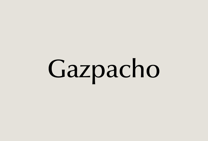 Gazpacho 1