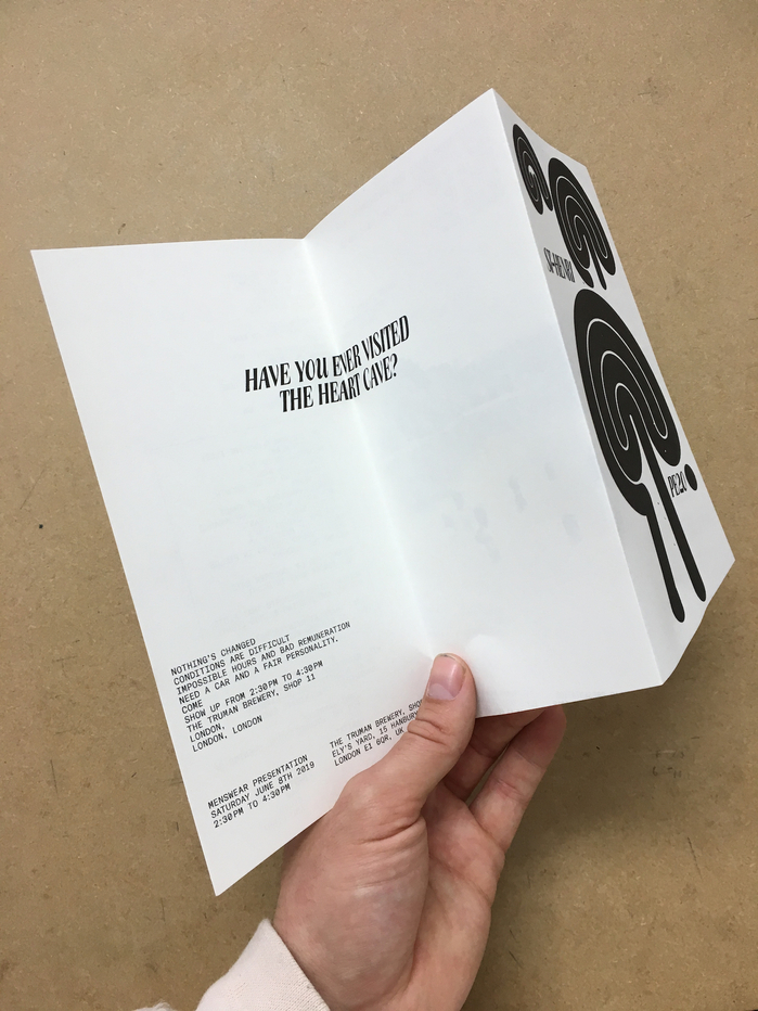 St-Henri Spring/Summer 2020 London Fashion Week invitation 5