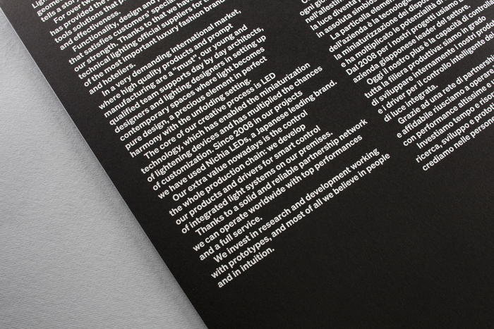 “Hype the light” – Formula Luci Italia booklet 3