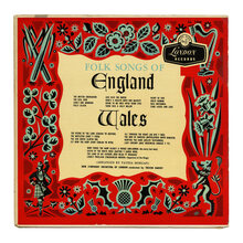 <cite>Folk Songs of England and Wales </cite>album art