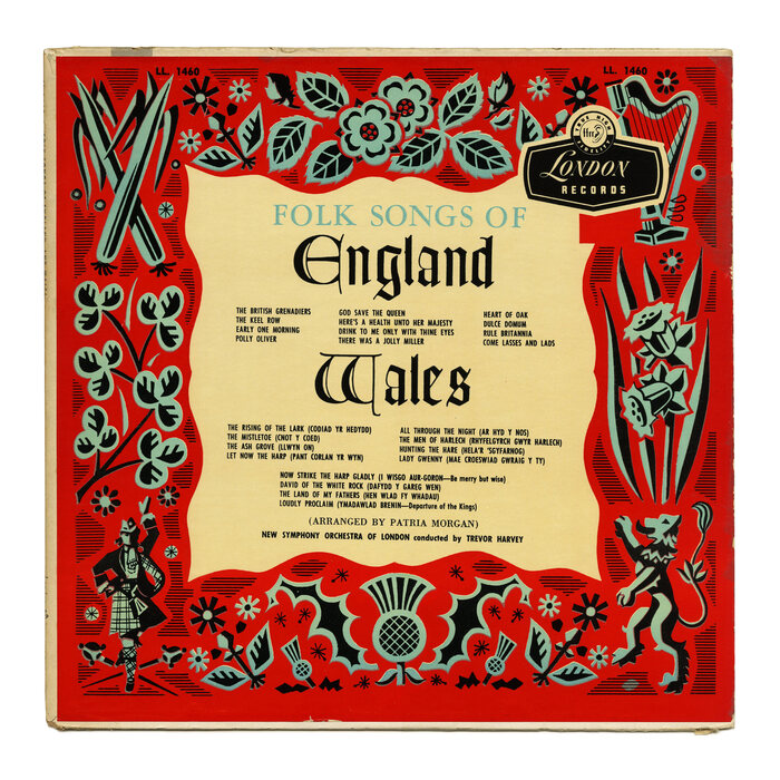 Folk Songs of England and Wales album art