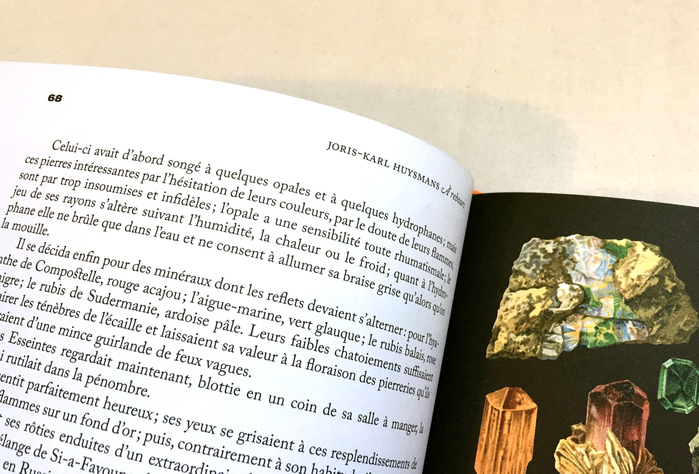 The text and running title use Adobe Caslon, the page number is set in Akzidenz-Grotesk Bold.
