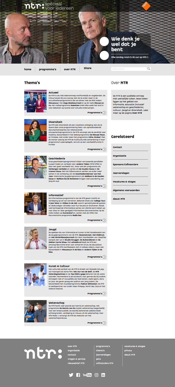 NTR website