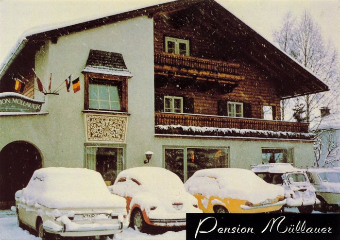 Pension Müllauer postcard