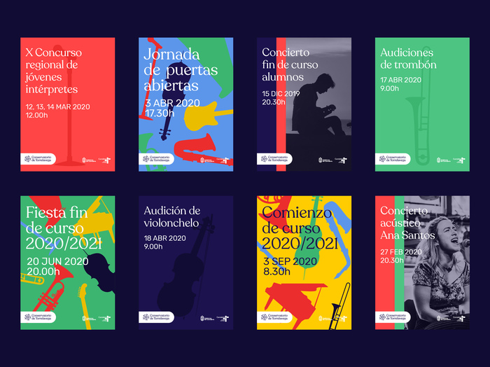 Conservatorio de Torrelavega branding 2